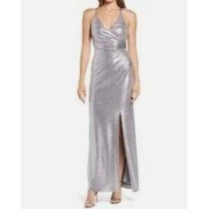 ELIZA J.-FRONT SPLIT WOMENS DRESS SIZE 6